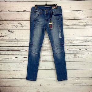 Nittany Lions Campus Jeans Skinny Biker  Penn State Size 8